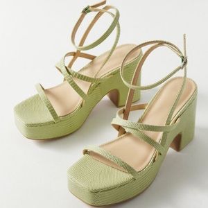 Urban Outfitters strappy platforms